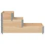 Arriate elevado de 3 niveles madera maciza de pino 120x80 cm de , Maceteros y jardineras - Ref: Foro24-4010309, Precio: 79,81...