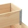Arriate elevado de 3 niveles madera maciza de pino 120x80 cm de , Maceteros y jardineras - Ref: Foro24-4010309, Precio: 79,81...