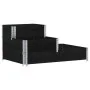 Arriate elevado de 3 niveles madera maciza pino negro 120x80 cm de , Maceteros y jardineras - Ref: Foro24-4010314, Precio: 90...
