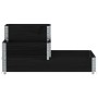 Arriate elevado de 3 niveles madera maciza pino negro 120x80 cm de , Maceteros y jardineras - Ref: Foro24-4010314, Precio: 92...