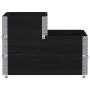 Arriate elevado de 3 niveles madera maciza pino negro 120x80 cm de , Maceteros y jardineras - Ref: Foro24-4010314, Precio: 92...