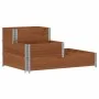 Arriate elevado de 3 niveles madera maciza pino marrón 120x80cm de , Maceteros y jardineras - Ref: Foro24-4010316, Precio: 87...
