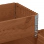 Arriate elevado de 3 niveles madera maciza pino marrón 120x80cm de , Maceteros y jardineras - Ref: Foro24-4010316, Precio: 84...