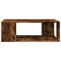 Mesa de centro madera de ingeniería roble ahumado 89,5x48x30 cm de , Mesas de centro - Ref: Foro24-848154, Precio: 53,23 €, D...