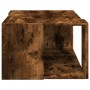 Mesa de centro madera de ingeniería roble ahumado 89,5x48x30 cm de , Mesas de centro - Ref: Foro24-848154, Precio: 53,23 €, D...