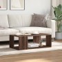 Mesa de centro madera de ingeniería marrón roble 89,5x48x30 cm de , Mesas de centro - Ref: Foro24-848156, Precio: 47,77 €, De...