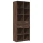 Aparador alto madera de ingeniería marrón roble 70x42,5x185 cm de , Aparadores - Ref: Foro24-3281468, Precio: 163,05 €, Descu...