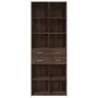 Aparador alto madera de ingeniería marrón roble 70x42,5x185 cm de , Aparadores - Ref: Foro24-3281468, Precio: 163,05 €, Descu...