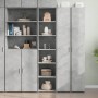 Aparador alto madera de ingeniería gris 40x41x185 cm de , Aparadores - Ref: Foro24-3281669, Precio: 87,18 €, Descuento: %