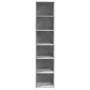 Aparador alto madera de ingeniería gris 40x41x185 cm de , Aparadores - Ref: Foro24-3281669, Precio: 87,18 €, Descuento: %