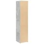 Tall gray engineered wood sideboard 40x41x185 cm by , Sideboards - Ref: Foro24-3281669, Price: 86,16 €, Discount: %