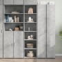 Aparador alto madera de ingeniería gris hormigón 45x41x185 cm de , Aparadores - Ref: Foro24-3281676, Precio: 97,79 €, Descuen...