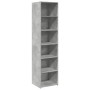 Aparador alto madera de ingeniería gris hormigón 45x41x185 cm de , Aparadores - Ref: Foro24-3281676, Precio: 97,79 €, Descuen...