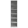 Aparador alto madera de ingeniería gris hormigón 45x41x185 cm de , Aparadores - Ref: Foro24-3281676, Precio: 97,79 €, Descuen...