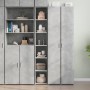 Aparador alto madera de ingeniería gris hormigón 30x41x185 cm de , Aparadores - Ref: Foro24-846414, Precio: 82,91 €, Descuent...