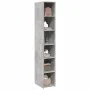 Aparador alto madera de ingeniería gris hormigón 30x41x185 cm de , Aparadores - Ref: Foro24-846414, Precio: 81,66 €, Descuent...