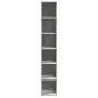 Aparador alto madera de ingeniería gris hormigón 30x41x185 cm de , Aparadores - Ref: Foro24-846414, Precio: 81,66 €, Descuent...