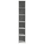 Aparador alto madera de ingeniería gris hormigón 30x41x185 cm de , Aparadores - Ref: Foro24-846414, Precio: 82,91 €, Descuent...