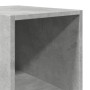Aparador alto madera de ingeniería gris hormigón 30x41x185 cm de , Aparadores - Ref: Foro24-846414, Precio: 82,91 €, Descuent...