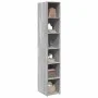 Aparador alto madera de ingeniería gris Sonoma 30x41x185 cm de , Aparadores - Ref: Foro24-846416, Precio: 84,07 €, Descuento: %