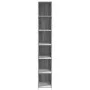 Aparador alto madera de ingeniería gris Sonoma 30x41x185 cm de , Aparadores - Ref: Foro24-846416, Precio: 84,07 €, Descuento: %
