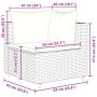Set de muebles de jardín 7 pzas y cojines ratán sintético gris de , Conjuntos de jardín - Ref: Foro24-3308178, Precio: 489,18...