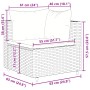 Set de muebles de jardín 4 pzas y cojines ratán sintético gris de , Conjuntos de jardín - Ref: Foro24-3308074, Precio: 265,17...
