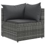 Set de muebles de jardín 7 pzas y cojines ratán sintético gris de , Conjuntos de jardín - Ref: Foro24-3308186, Precio: 456,85...