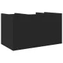 Wooden engineering desktop organizer in black, 44.5x24x25 cm by , Classification and organization - Ref: Foro24-848039, Price...