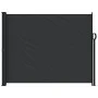 Toldo lateral retráctil negro 160x500 cm de , Sombrillas - Ref: Foro24-4004429, Precio: 102,92 €, Descuento: %