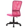 Silla de oficina de tela de malla rosa 44x52x100 cm de , Sillas de oficina - Ref: Foro24-289513, Precio: 72,68 €, Descuento: %