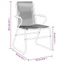Sillas de jardín 4 unidades ratán PVC negro 58x59x85,5 cm de vidaXL, Sillas de jardín - Ref: Foro24-312174, Precio: 175,47 €,...