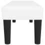 Banco de cuero sintético blanco 100x30x30 cm de , Bancos - Ref: Foro24-346661, Precio: 42,47 €, Descuento: %