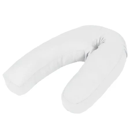 Almohada de embarazo con forma de J 54x(36-43) cm blanca de , Almohadas de lactancia - Ref: Foro24-132973, Precio: 19,97 €, D...