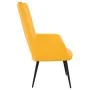 Mustard yellow velvet recliner by , Armchairs - Ref: Foro24-327684, Price: 102,00 €, Discount: %