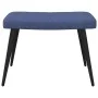 Relax armchair with blue fabric footrest by , Armchairs - Ref: Foro24-327956, Price: 110,27 €, Discount: %