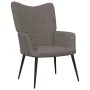 Relax armchair with taupe gray fabric footrest by , Armchairs - Ref: Foro24-327961, Price: 122,85 €, Discount: %