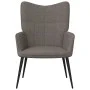 Relax armchair with taupe gray fabric footrest by , Armchairs - Ref: Foro24-327961, Price: 122,85 €, Discount: %