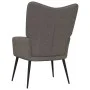Relax armchair with taupe gray fabric footrest by , Armchairs - Ref: Foro24-327961, Price: 122,85 €, Discount: %