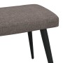 Sillón de relax con reposapiés de tela gris taupe de , Sillones - Ref: Foro24-327961, Precio: 118,52 €, Descuento: %