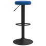 Taburetes de cocina 2 unidades terciopelo azul de , Taburetes de cocina - Ref: Foro24-333147, Precio: 93,32 €, Descuento: %