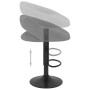 Taburetes de cocina 2 unidades terciopelo gris claro de , Taburetes de cocina - Ref: Foro24-333269, Precio: 138,90 €, Descuen...
