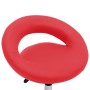 Silla de comedor giratoria de cuero sintética roja de , Sillas de comedor - Ref: Foro24-3085831, Precio: 69,41 €, Descuento: %