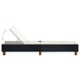 Tumbona con cojín de ratán sintético negro de vidaXL, Tumbonas - Ref: Foro24-310474, Precio: 150,58 €, Descuento: %