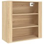 Aparador alto madera contrachapada color roble de , Aparadores - Ref: Foro24-3185378, Precio: 163,25 €, Descuento: %