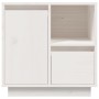 Mesita de noche madera maciza de pino blanco 50x34x50 cm de , Mesitas de noche - Ref: Foro24-814481, Precio: 68,12 €, Descuen...