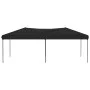 Carpa para fiestas plegable negro 3x6 m de , Carpas y cenadores - Ref: Foro24-93539, Precio: 155,42 €, Descuento: %