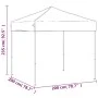 Carpa para fiestas plegable color crema 2x2 m de , Carpas y cenadores - Ref: Foro24-93494, Precio: 95,25 €, Descuento: %