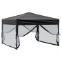 Carpa para fiestas plegable con paredes laterales negra 3x3 m de , Carpas y cenadores - Ref: Foro24-93532, Precio: 131,66 €, ...