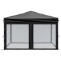 Carpa para fiestas plegable con paredes laterales negra 3x3 m de , Carpas y cenadores - Ref: Foro24-93532, Precio: 131,66 €, ...